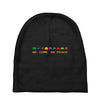we come in peace Baby Beanies