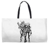 cable and deadpool Weekender Totes
