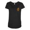 ugly ginger cookies pocket Maternity Scoop Neck T-shirt
