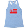 b red Racerback Tank