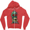 hooks tattoo Zipper Hoodie