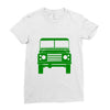 defender land rover Ladies Fitted T-Shirt