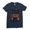 my favorite season is the fall of the patriarchy Ladies Fitted T-Shirt