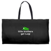 little brothers get luigi Weekender Totes
