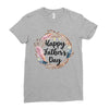 Happy Father's Day Ladies Fitted T-Shirt