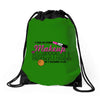 makeup to basketball Drawstring Bags