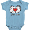 mickey et l'amour en Baby Onesie