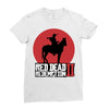 red dead redemption 2. Ladies Fitted T-Shirt