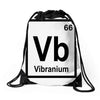 Vibranium Drawstring Bags
