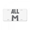 deku all m t shirt hero academia License Plate