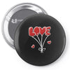 love balon Pin-back button