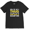 knew she was a thug V-Neck Tee
