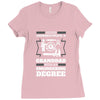 Never Underestimate A Granddad With An Engineer Degree Ladies Fitted T-Shirt