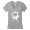 Sankofa Bird Women's V-Neck T-Shirt