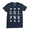 Girl Power Ladies Fitted T-Shirt