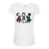 super childish Maternity Scoop Neck T-shirt