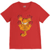 garfield scratching, ideal gift or birthday present funny V-Neck Tee