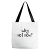 why not now Tote Bags