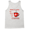 coffee lovers medical alert Tank Top