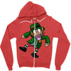 there once was a man from nantucket! Zipper Hoodie