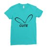 cute Ladies Fitted T-Shirt
