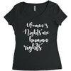 womens rights are human rights Women's Triblend Scoop T-shirt