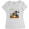 duck slap! Women's Triblend Scoop T-shirt