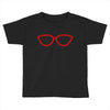 kacamata red Toddler T-shirt