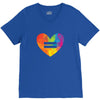 Rainbow Equality Heart V-Neck Tee
