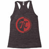 pi day logo Racerback Tank