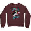 Grandpa Shark -Shark Do Do Do Crewneck Sweatshirt