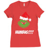 humbug grinch christmas Ladies Fitted T-Shirt
