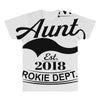 New Aunt 2018 Rokie Dept. All Over Men's T-shirt