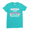 it' ok to stare at my cupcakes they are delicious Ladies Fitted T-Shirt