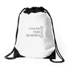 i found this humerus Drawstring Bags