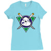 mighty leo Ladies Fitted T-Shirt