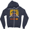 training to beat saiyan or at least warrior anime gym workout lifting Zipper Hoodie
