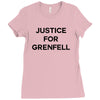 Justice For Grenfell Ladies Fitted T-Shirt