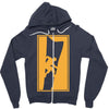 rock climbing wall climb indoor outdoor 2 Zipper Hoodie