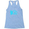 save a wave ride a surfer Racerback Tank