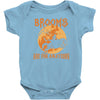 brooms are for amateurs 2 Baby Bodysuit