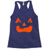 fun face pumpkin Racerback Tank
