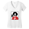 #IMWITHKAP (f156) Women's V-Neck T-Shirt