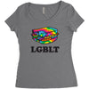 lgblt Women's Triblend Scoop T-shirt