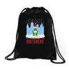 the legend of buddy Drawstring Bags