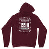 vintage made in 1990 perfectly aged a living legend Unisex Hoodie