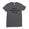 Happy Father's Day I Love Daddy Onesie-Father's Day Ladies Fitted T-Shirt
