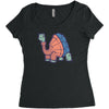 turtle turtleneck Women's Triblend Scoop T-shirt