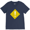warning V-Neck Tee