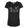 angry (2) Maternity Scoop Neck T-shirt